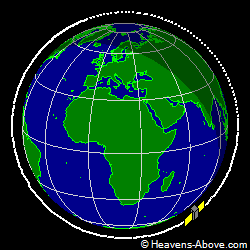 View from orbit pole