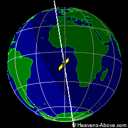 View from above satellite