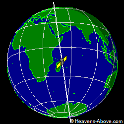 View from above satellite