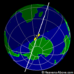 View from above satellite
