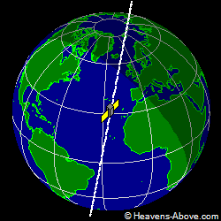 View from above satellite