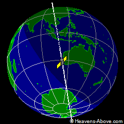 View from above satellite