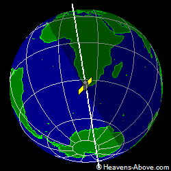 View from above satellite