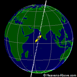 View from above satellite