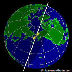 View from above satellite