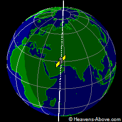 View from above satellite