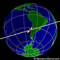 View from above satellite