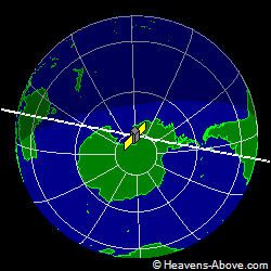 View from above satellite