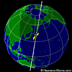 View from above satellite