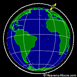View from orbit pole