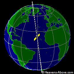 View from above satellite