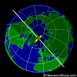 View from above satellite