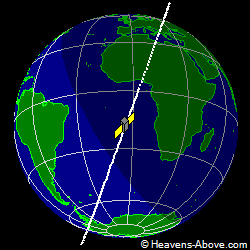 View from above satellite