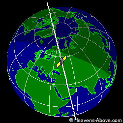 View from above satellite