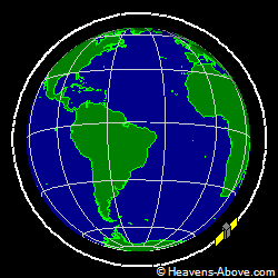 View from orbit pole