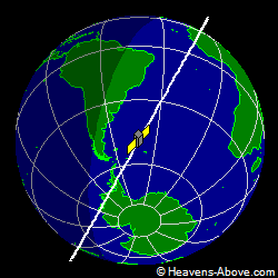 View from above satellite