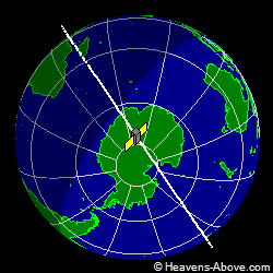View from above satellite