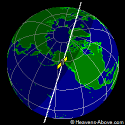 View from above satellite