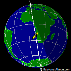 View from above satellite