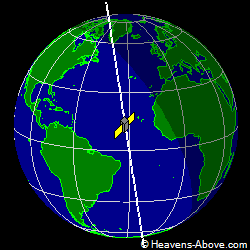 View from above satellite