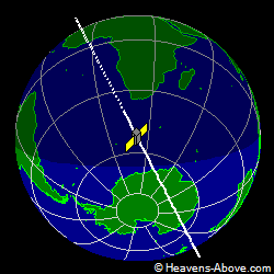 View from above satellite