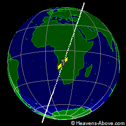 View from above satellite