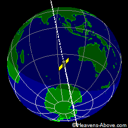 View from above satellite
