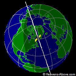 View from above satellite