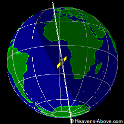 View from above satellite