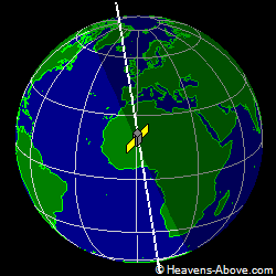 View from above satellite