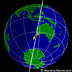 View from above satellite