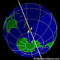 View from above satellite
