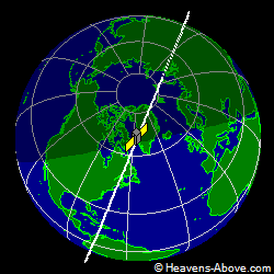 View from above satellite