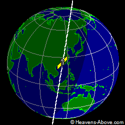 View from above satellite