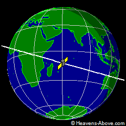 View from above satellite