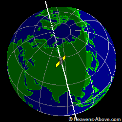 View from above satellite