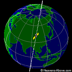 View from above satellite