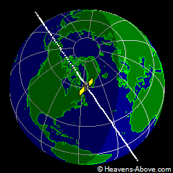 View from above satellite