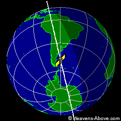 View from above satellite