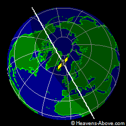 View from above satellite
