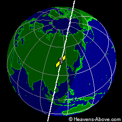 View from above satellite