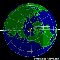 View from above satellite