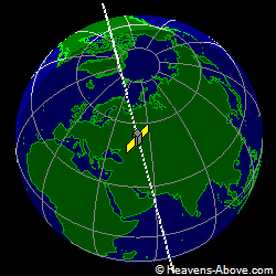 View from above satellite