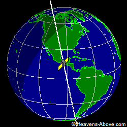 View from above satellite