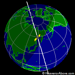 View from above satellite