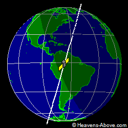 View from above satellite
