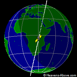 View from above satellite