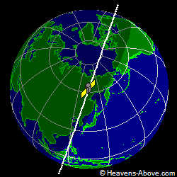 View from above satellite