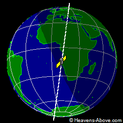 View from above satellite