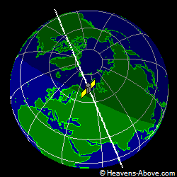 View from above satellite